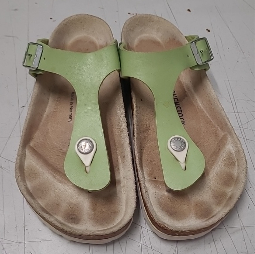 Birkenstock Gizeh Thong US L6 Sandals EU 37 Lime Green